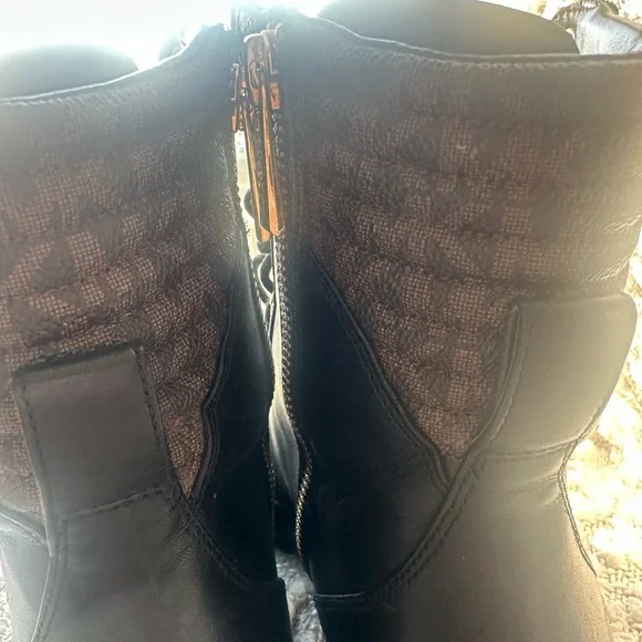 Michael Kors Black Logo Ankle Boot - Picture 5 of 7